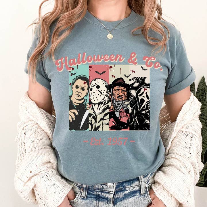 DTF TRANSFER - Halloween & Co. 7064 for wholesale by dBoldTees & DTF Transfers