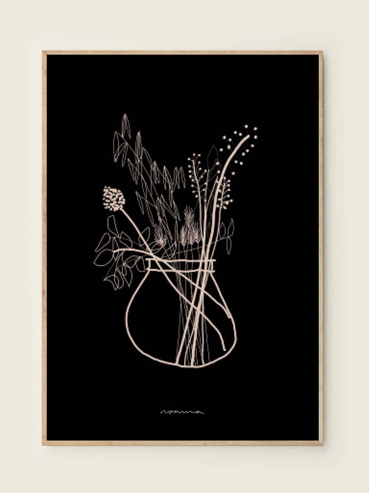 Tørret Græs Art Print for engroshandel hos Noama