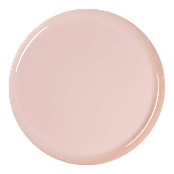 10" Pink Flat Round Plastic Dinner Plates - 120 pcs for wholesale by Smarty had a Party