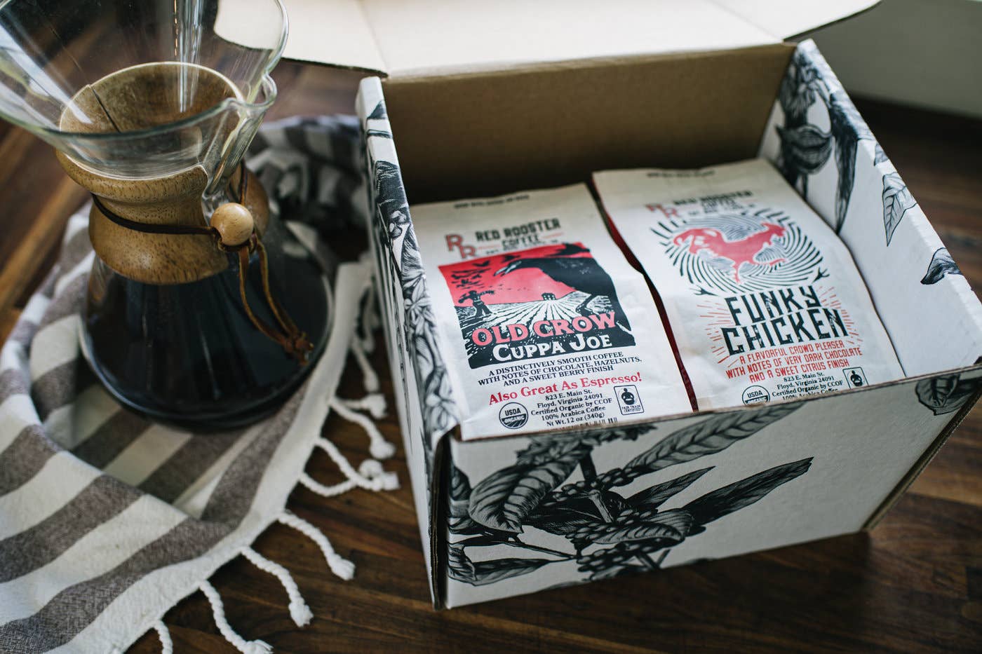 Red Rooster Coffee Roaster - Wholesale Coffee Beans - Organic Funky Chicken - Coffee Beans3
