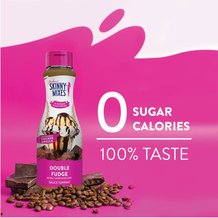 Jordan's Skinny Mixes - Wholesale Caramel Sauce - Sugar Free Double Fudge Sauce2