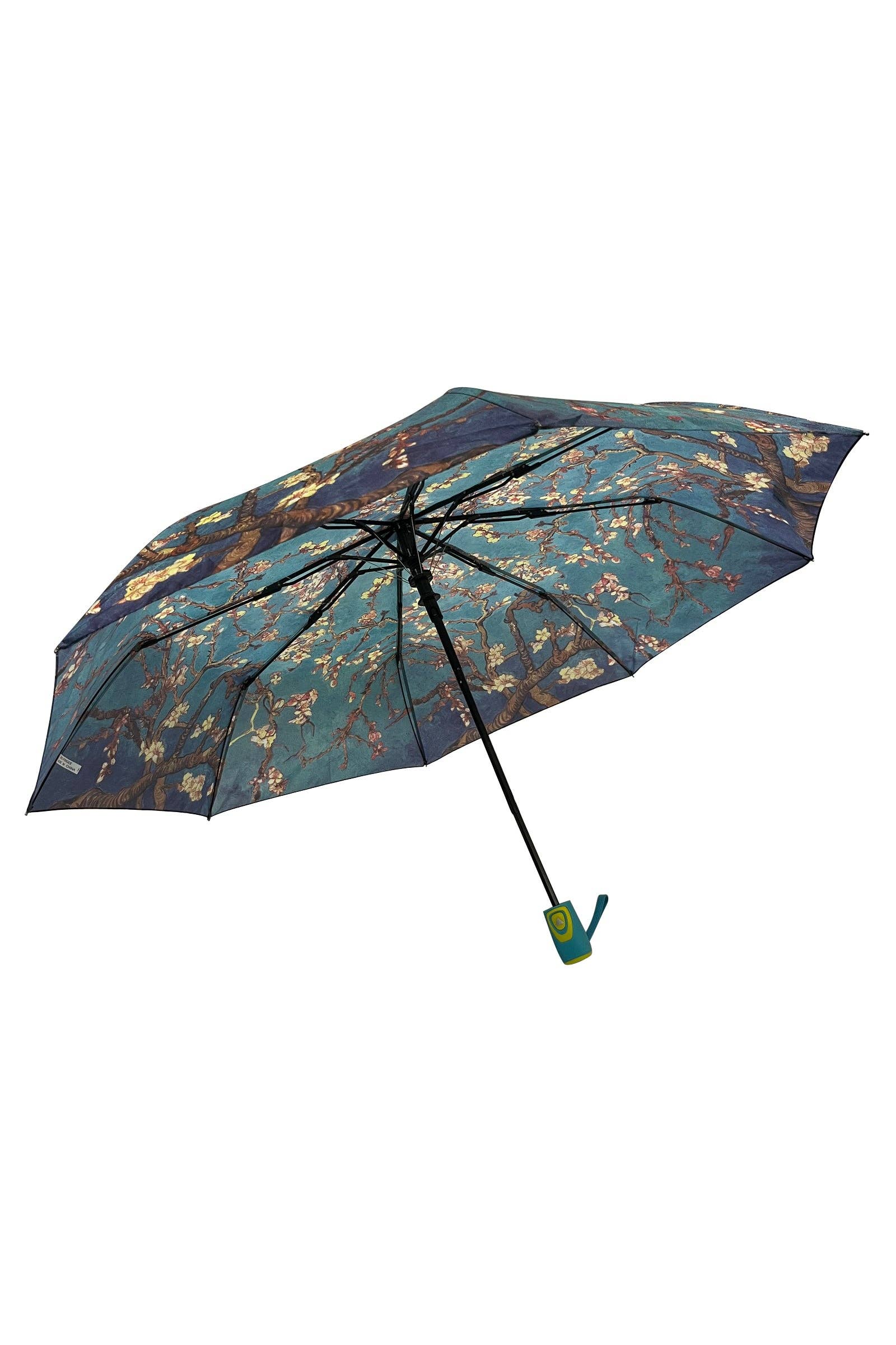 Blue Van Gogh Almond Blossom Print Umbrella (Short) for wholesale on Faire3