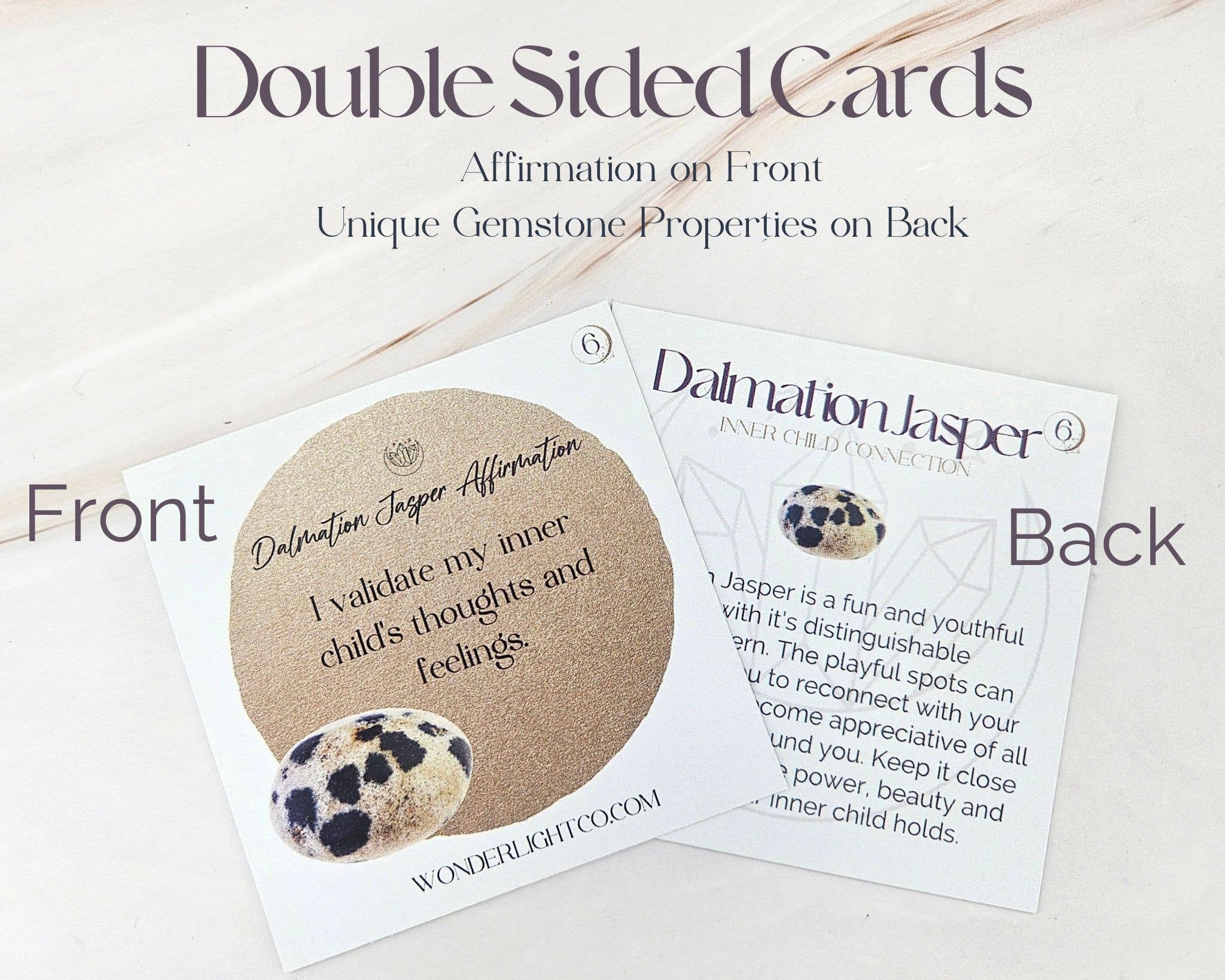 WonderLight Jewelry – wholesale Tassel earrings – Gemstone Tassel Earrings - Dalmatian Jasper / Inner Child10