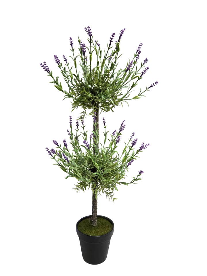 Lavender Topiary, #FL7203-GPU for wholesale by Select Artificials, Inc.