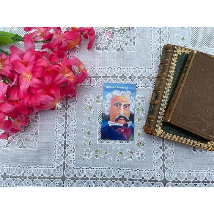 Nathaniel Hawthorne magneet voor wholesale door PopArt Authors