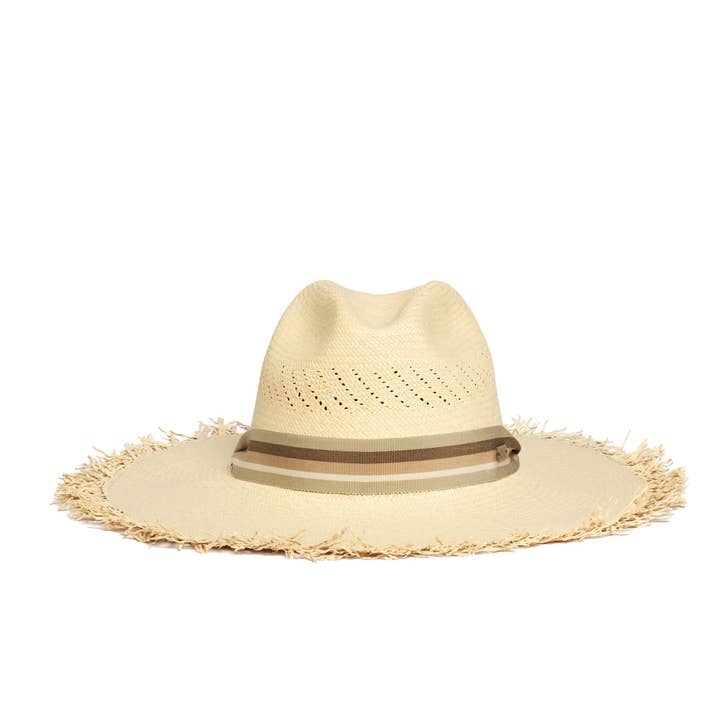 Tumbona | Sombrero de Panamá de Sandy Beach para venta al por mayor de Lorna Murray