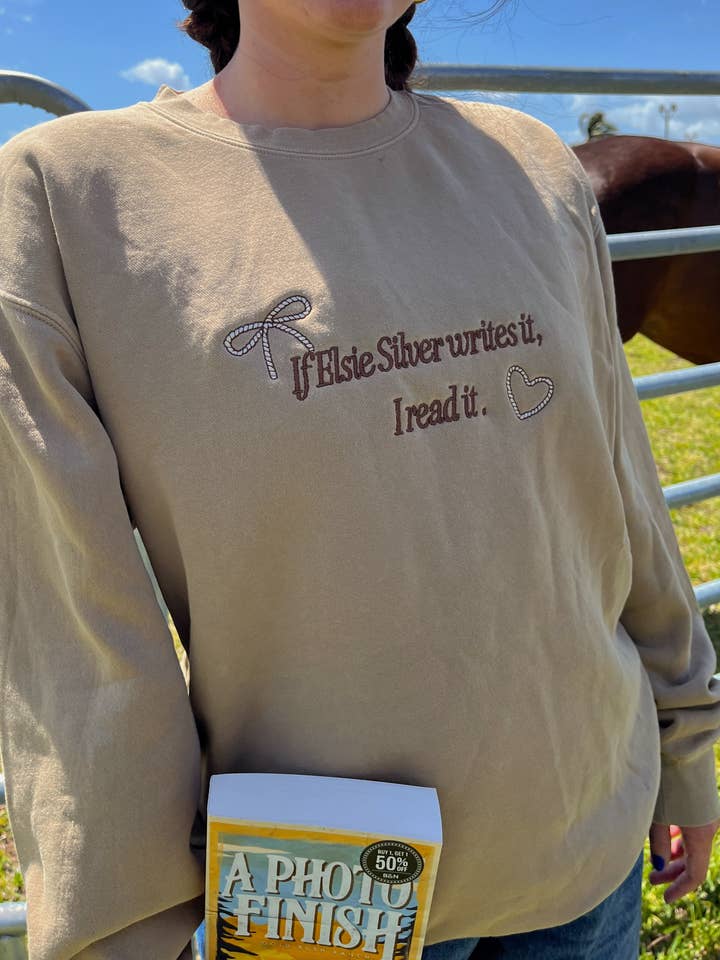 Threaded By Sabrina - Wholesale Sweatshirt - Women's - "If Elsie Writes It" Sweatshirt- Elsie Silver0