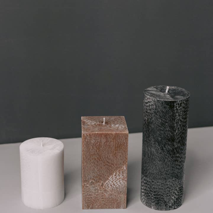 NORDIK KANDLE - Wholesale Pillar Candle - Svaneke Round10