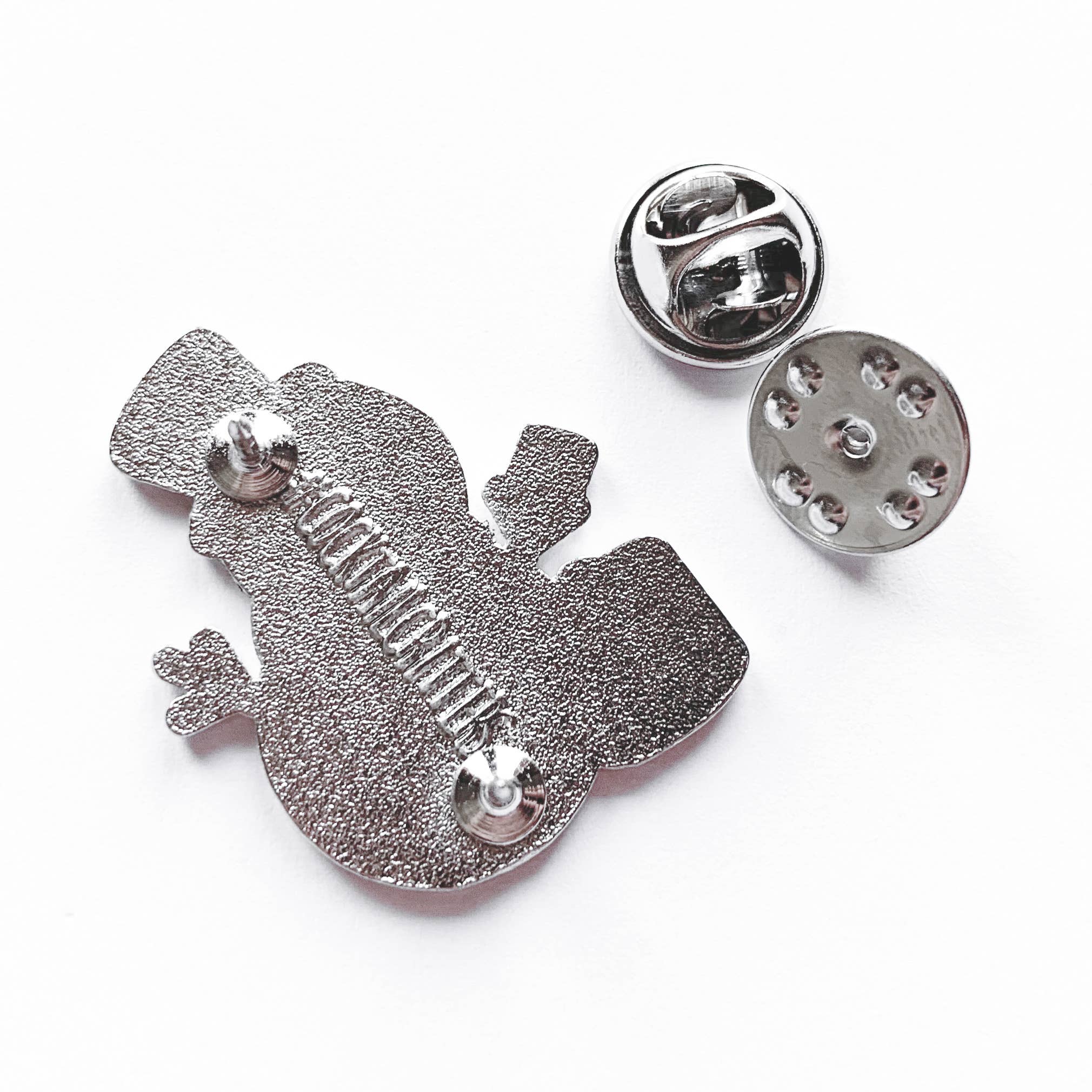 Cocktail Critters – Engroshandel Reversnål/knap – Frosty Snemand x Jul Pin2