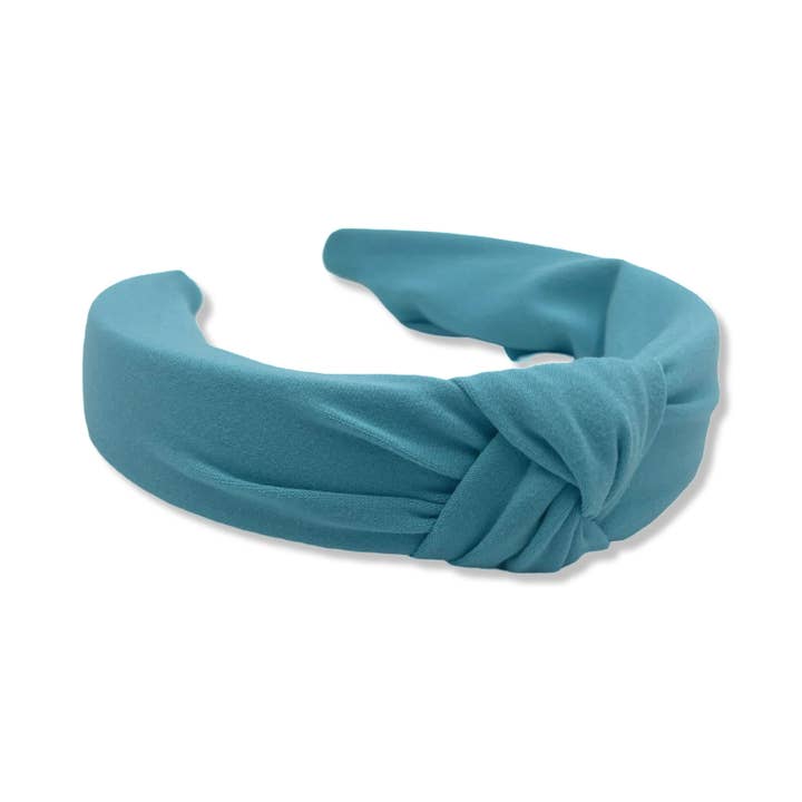 Serre-tête rigide bleu océan pour la vente par The Happy Headband Co