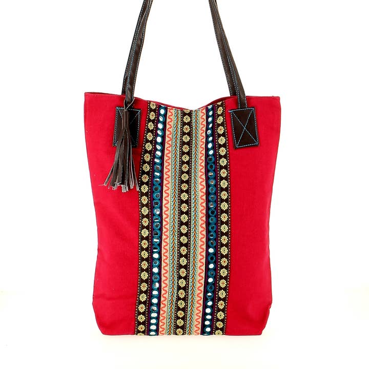 DIWALI PARIS - Wholesale Tote Bag - Women's - JODHPUR BAG - 100% COTTON0