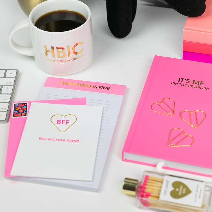 Chez Gagné – Caneca por atacado – HBIC Cabra Chefe em Comando - Caneca de Café Chá Empilhável Jumbo2