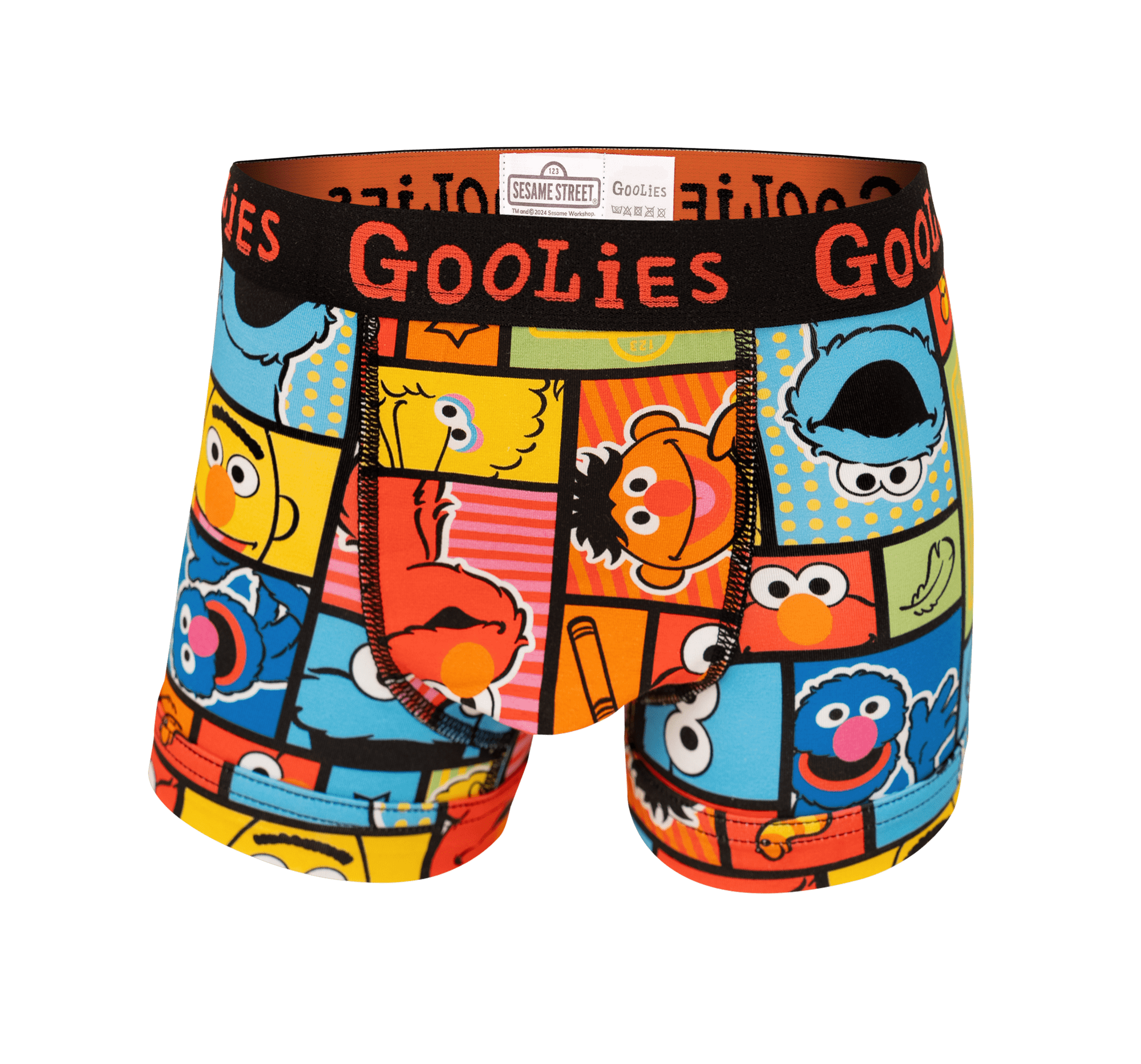 OddBalls – wholesale Underwear – Child – Sesame Street - Kids Boxer Shorts1