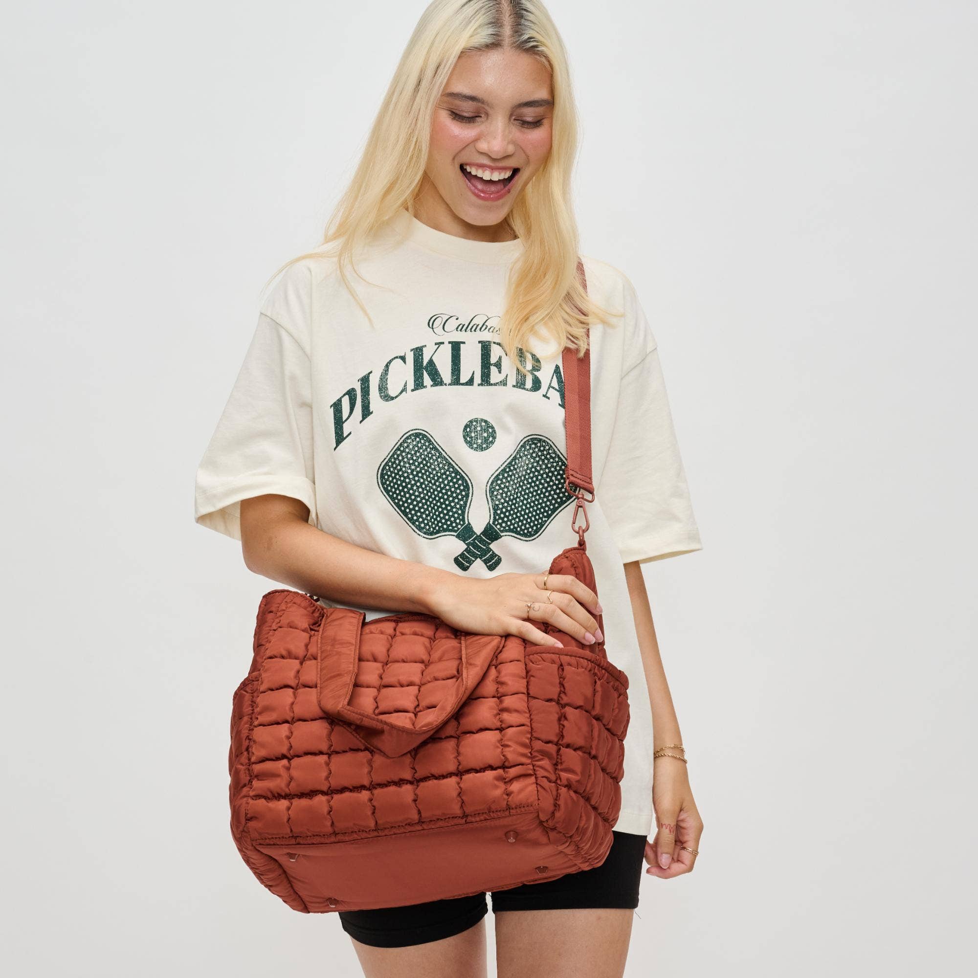 Sol and Selene - Wholesale Draagtas - Dames - Dreamer Gewatteerde Puffer Nylon Tas96