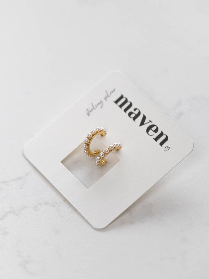 Örhängen med ringar "Lustre" för wholesale av Maven