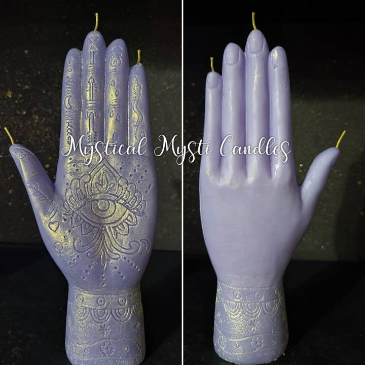 Mystical Mysti Candles - Wholesale Novelty Candle - Hand of Fatima~ Wholesale
