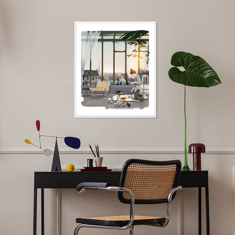 Atelier Contemporain - Wholesale Art Print - Fine Art Print - "The Artist" - S.Griotto8