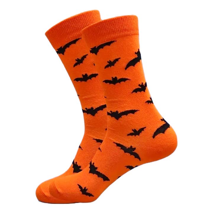 Bat Patterned Socks for wholesale by Sock Panda