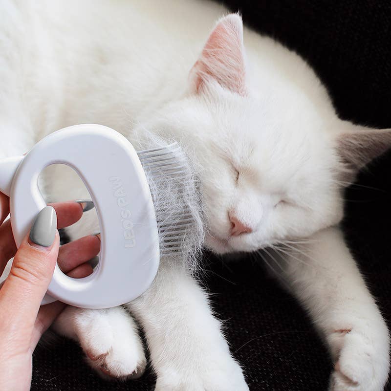 Leo's Paw - Wholesale Pet Grooming Aid - Dog - Cat Hair Removal Massaging Shell Comb13