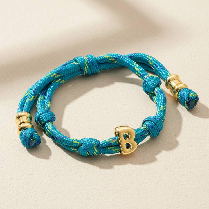 Knotted Initial Bracelets for wholesale by Cape Diablo