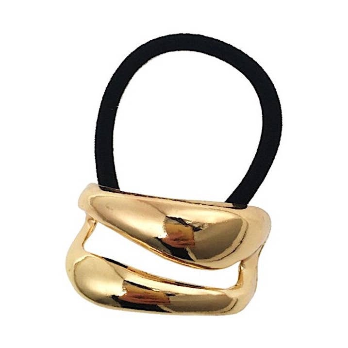 Elástico de Cabelo com Cúpula Metálica por atacado de Atlas Fashion