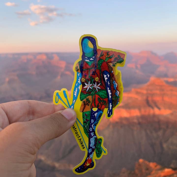 Abstract Hikes - Wholesale Sticker - Hiking Sticker: "Desert Lily"4