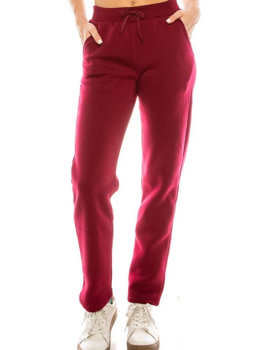 Damers aktiva fleecebyxor S-M-L-XL paket för wholesale av Unik