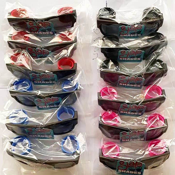 Novelty Brands - Wholesale Sunglasses - Kids - SO MUCH FUN! KIDS SLAP SUNGLASSES 12 PIECES PER PACK