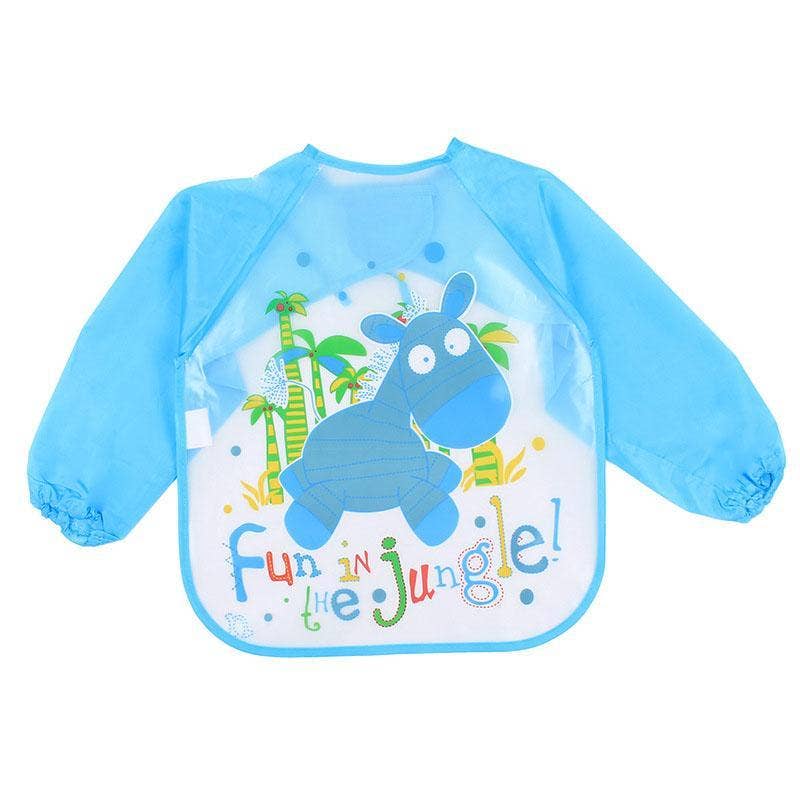 KiddieKickz - Vente Tablier – enfant - Tablier imperméable à manches longues Cute Bibs, blouse d'alimentation pour enfants7