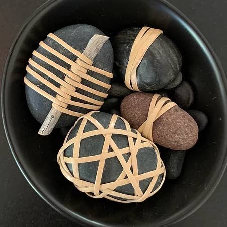 Mini Bowl, collezione regalo, set di Wrappedrockz con ciotola per la vendita all'ingrosso da parte di Betsy Bauer Studio