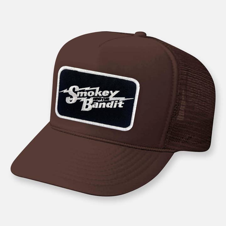 Webig Moto Company - Wholesale Trucker Hat - Unisex - SMOKEY AND THE BANDIT CURVED BILL PATCH HAT