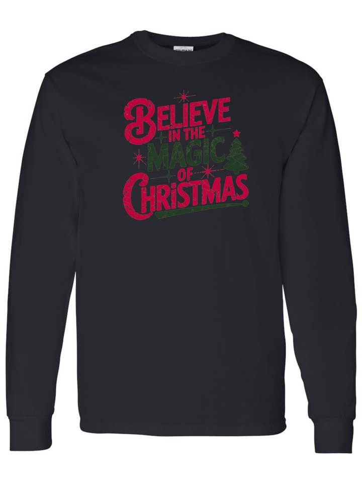 Believe In The Magic - Long sleeve for wholesale by Holy Shirts and Signs