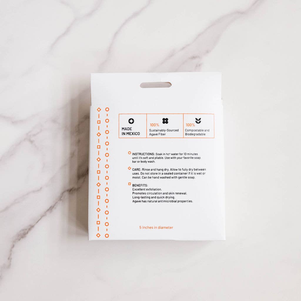 VOLVERDE - Wholesale Bath Pouf/Sponge - Agave Body Sponge4