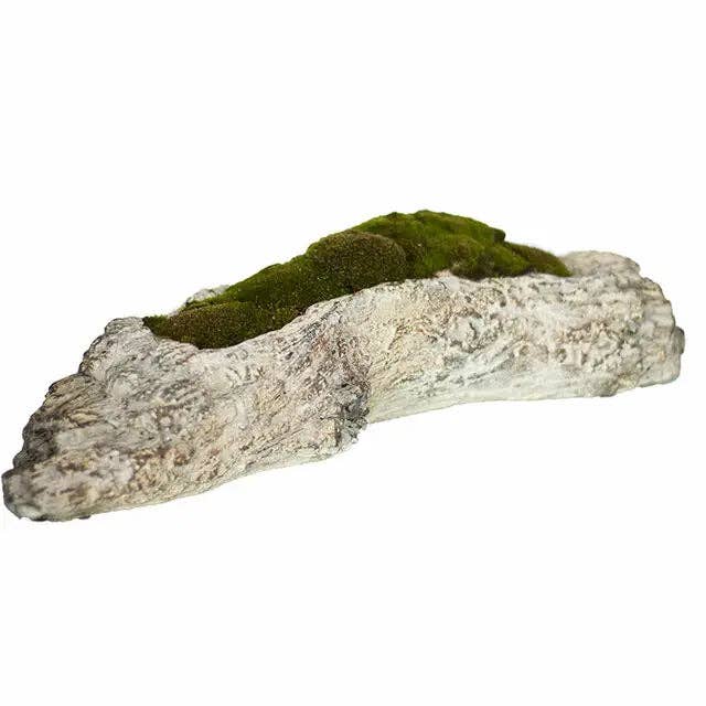 Vagabond Vintage - Vente Pot - Jardinière en ciment effet bois faux bûche1