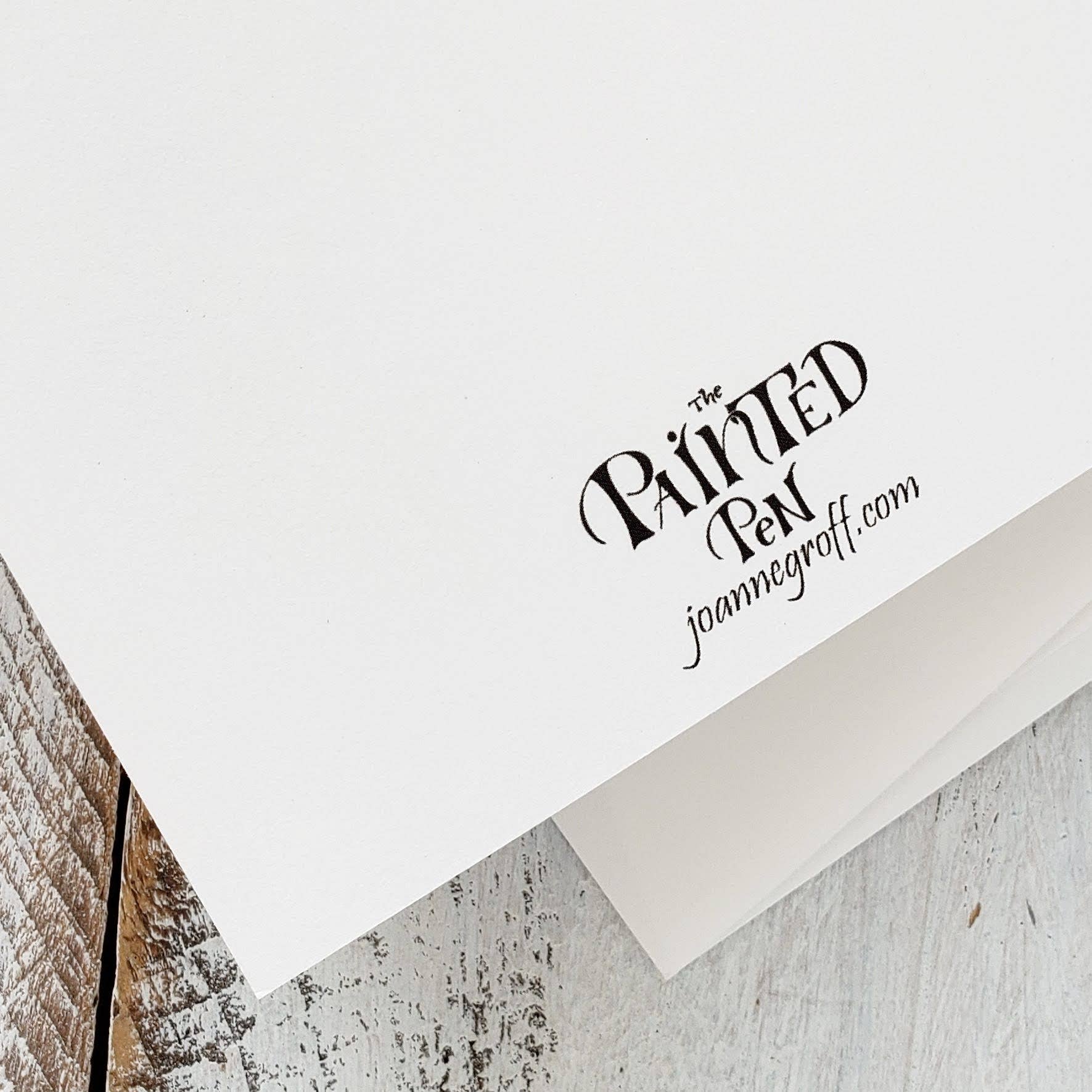 The Painted Pen - Wholesale Love Card - I love you s'more Snowman Card2