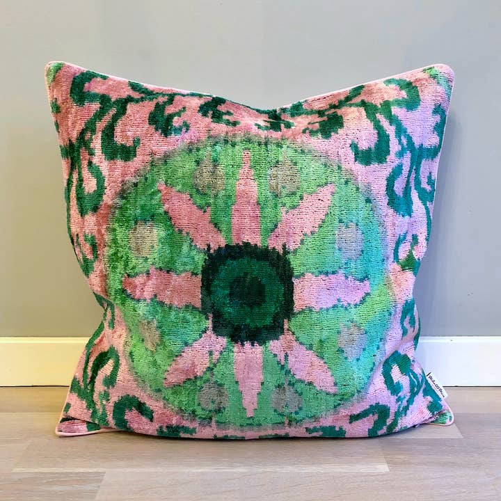 Velvet Ikat Kuddfodral Sjöstjärna | Velvet Ikat Kuddfodral för wholesale av Mila∞Miro by Emelie