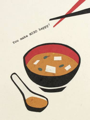 You Make Miso Happy for wholesale by Good Paper