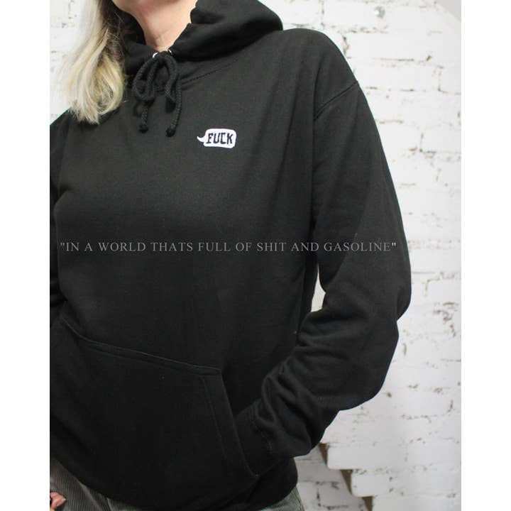 SORT Mand i brand Unisex Pullover Hoody for engroshandel på Faire2