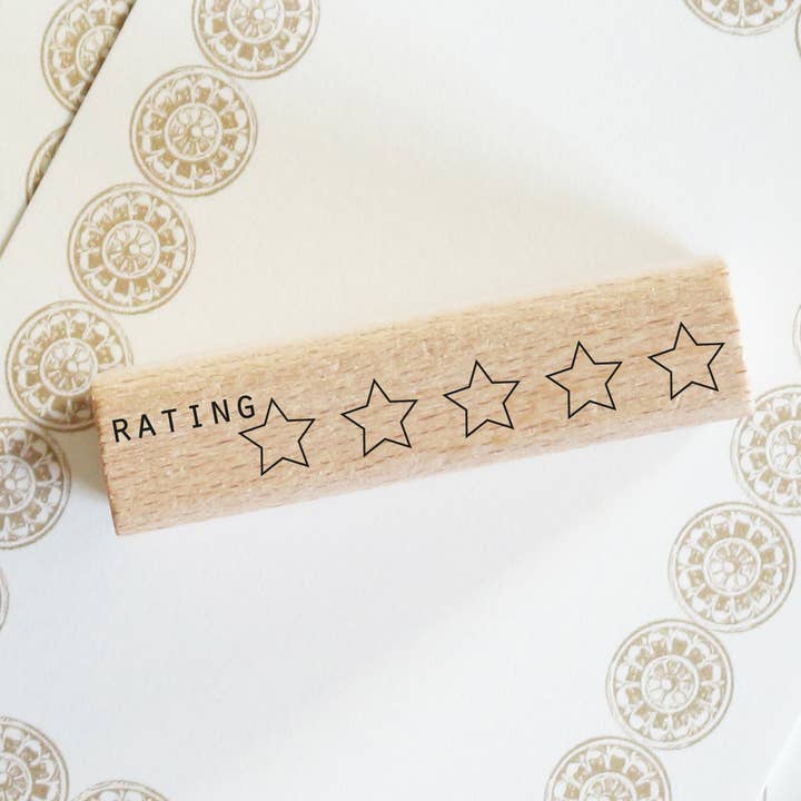 Stamp - star rating for wholesale by Emadam - Art & Design