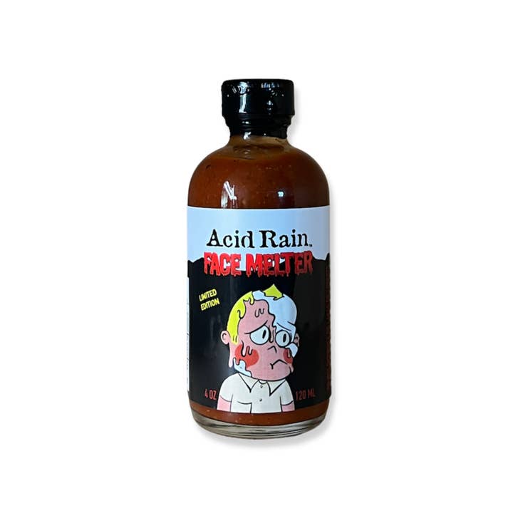 Hungry Volcano – wholesale Hot sauce – Acid Rain Face Melter Hot Sauce