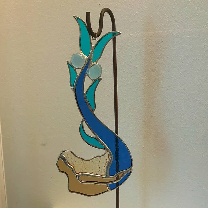 REMOVED BRAND - Wholesale Suncatcher - Mermaid stained glass hanging suncatcher12