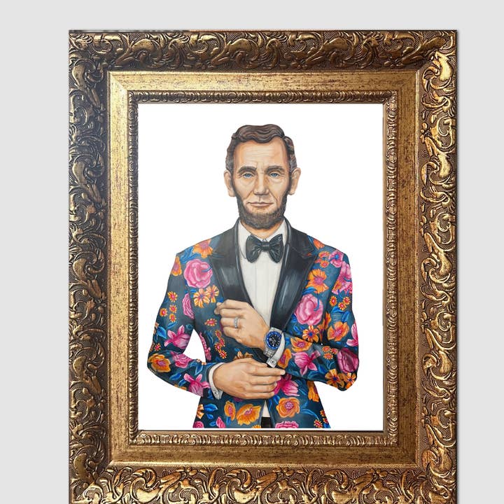 LX Artworks - Wholesale Art Print - Forever Friday Abe (Abraham Lincoln) Paper Print