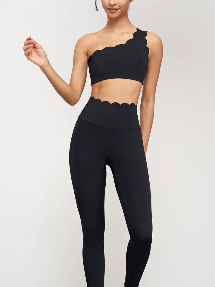 Damers sport-bh och leggingsset Pilates Yoga för wholesale av Belsize Activewear