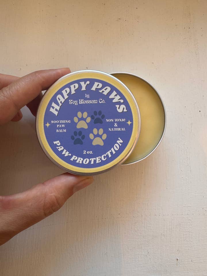Happy Paws | All-Natural Paw & Snout Balm for Dogs for wholesale by Toy Blossom Co.