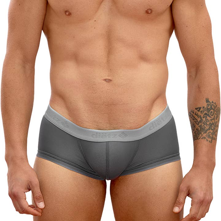 Boxer homme Dietz Motion avec ajustement parfait gris pour la vente par Dietz