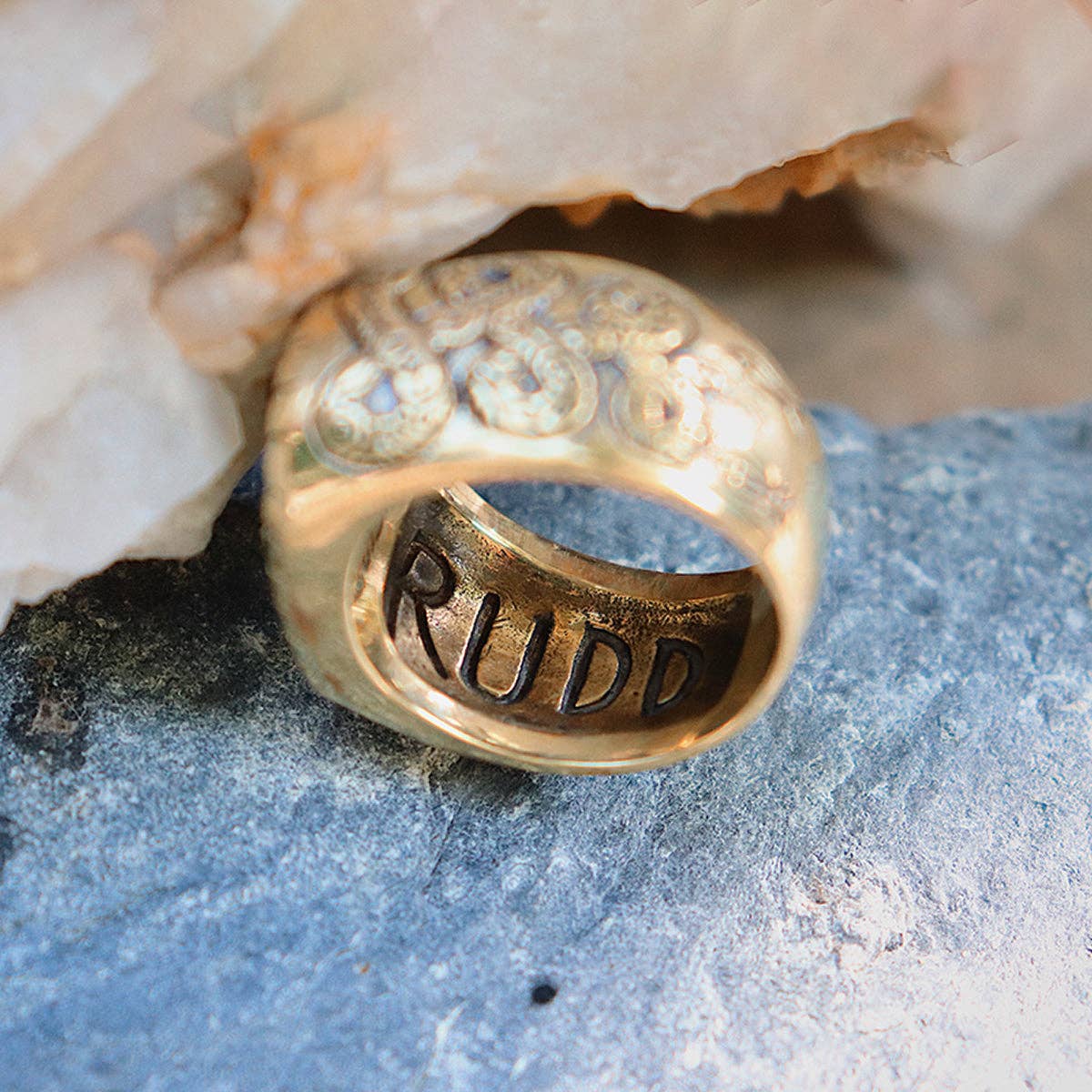 bahgsu jewels - Vendita all'ingrosso Anelli cocktail/statement - Anello da uomo - Turchese - Xavier Rudd Collab11