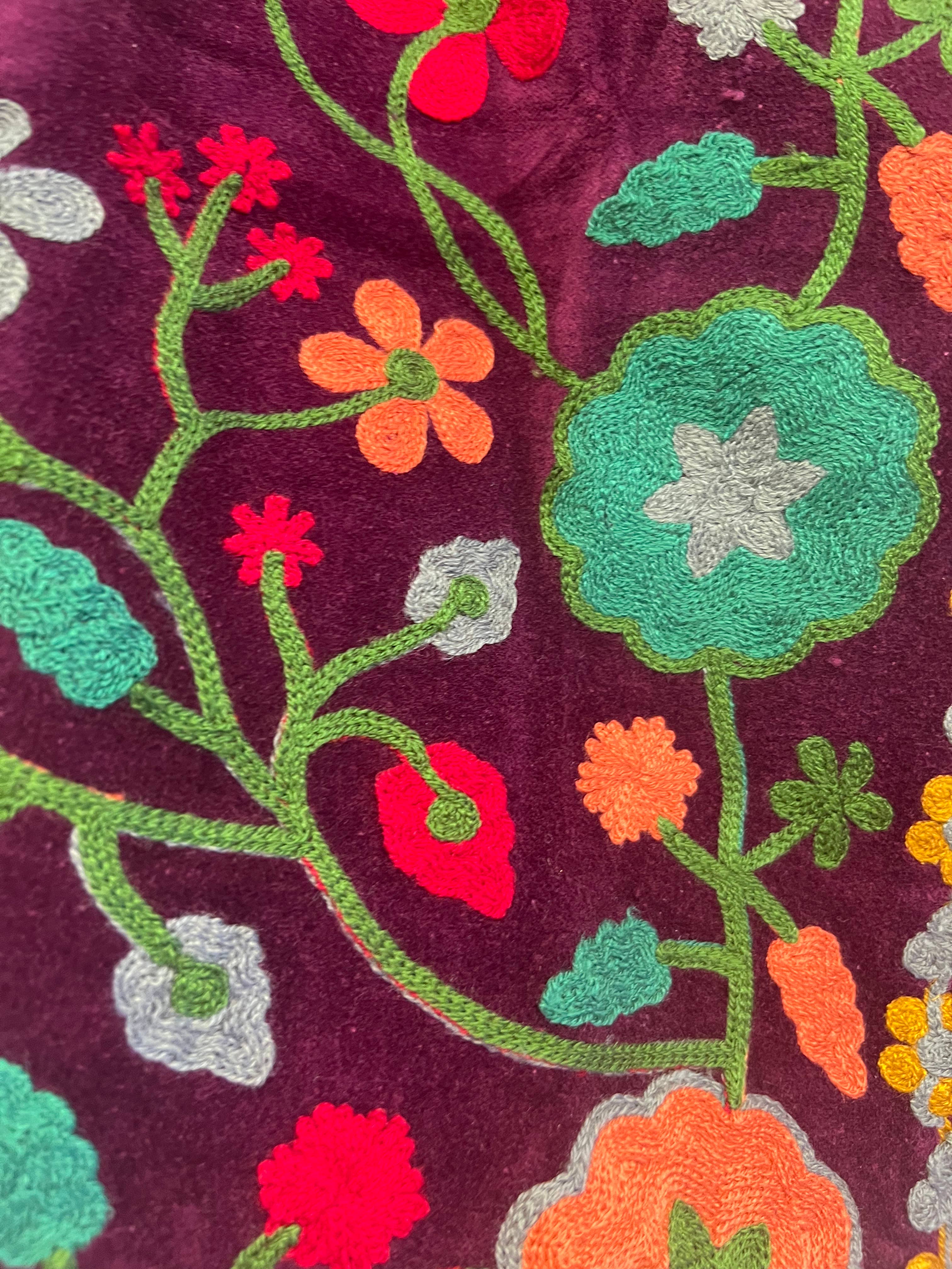 Kinomy - Wholesale Outerwear Vest - Women's - Embroidered velvet vest, boho vest, women's short vest18