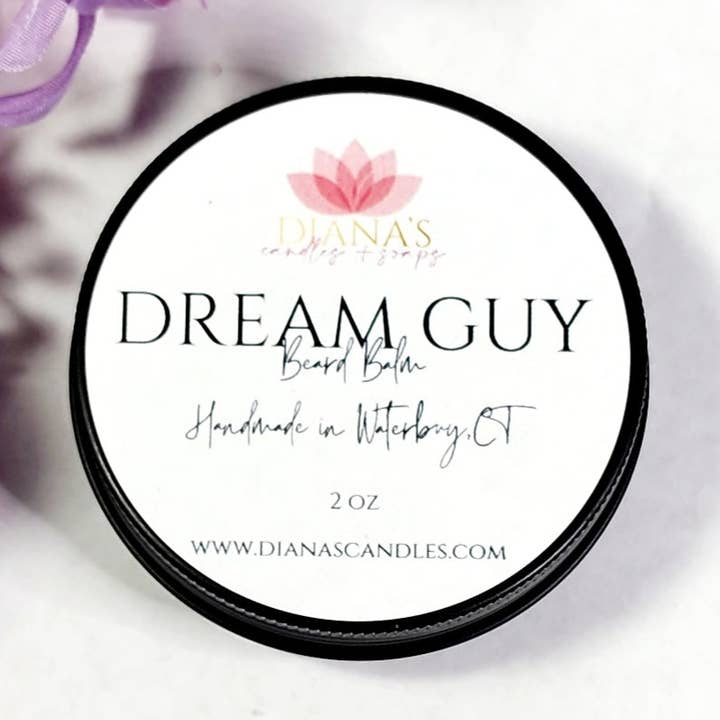 Dream Guy Beard Balm for wholesale by Diana's Candles and Soaps LLC