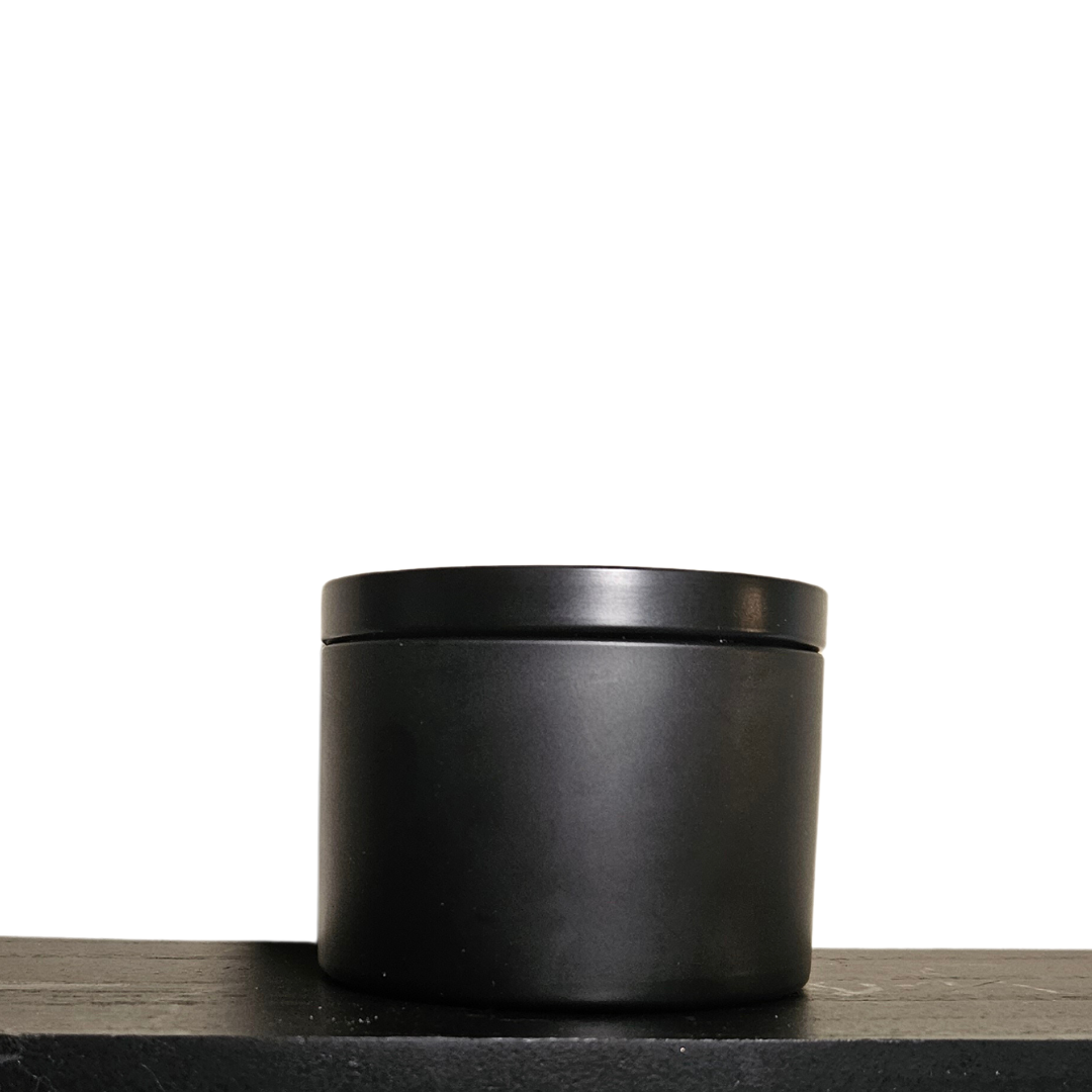 Soap Witch Crafts - Wholesale Travel Candles - Whimsy Spellfire Sleek Soy Tin Candle - Woodsy Tobacco4