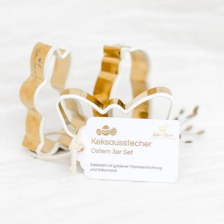 Bake Affair - set di 3 stampini per biscotti a molla per la vendita all'ingrosso da parte di Bake Affair GmbH